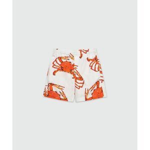 MSGM White Cotton Bermuda Men's Shorts